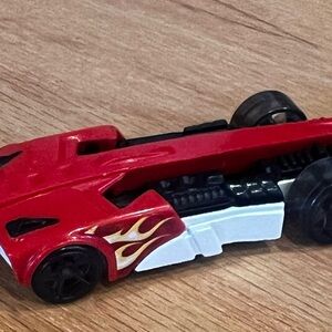 Speedster Red and White Toy Car